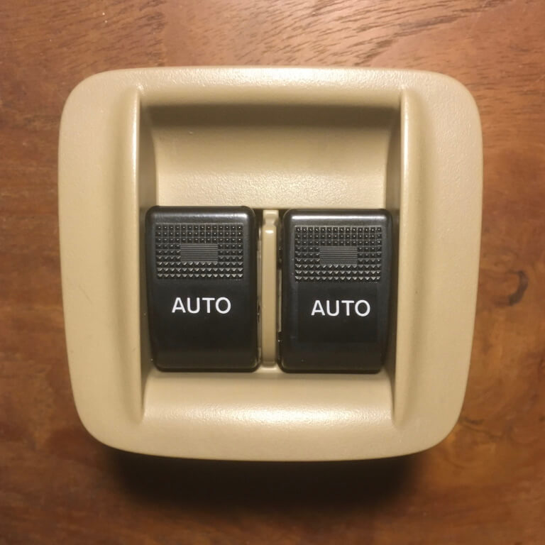 Fake raamschakelaar dubbel auto klein