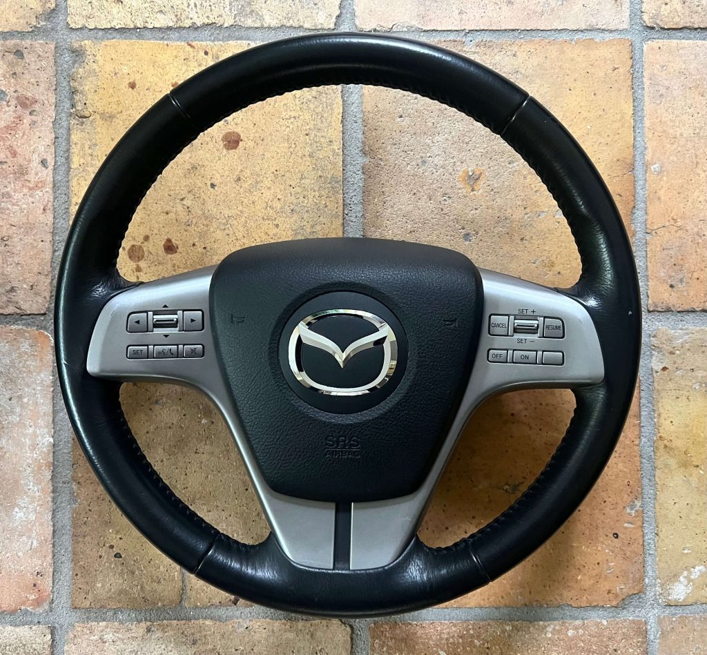 Second generation Mazda 6 steering wheel
