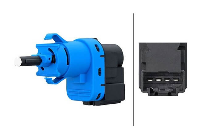 4-pin brake switch for cruise control in Mazda 2